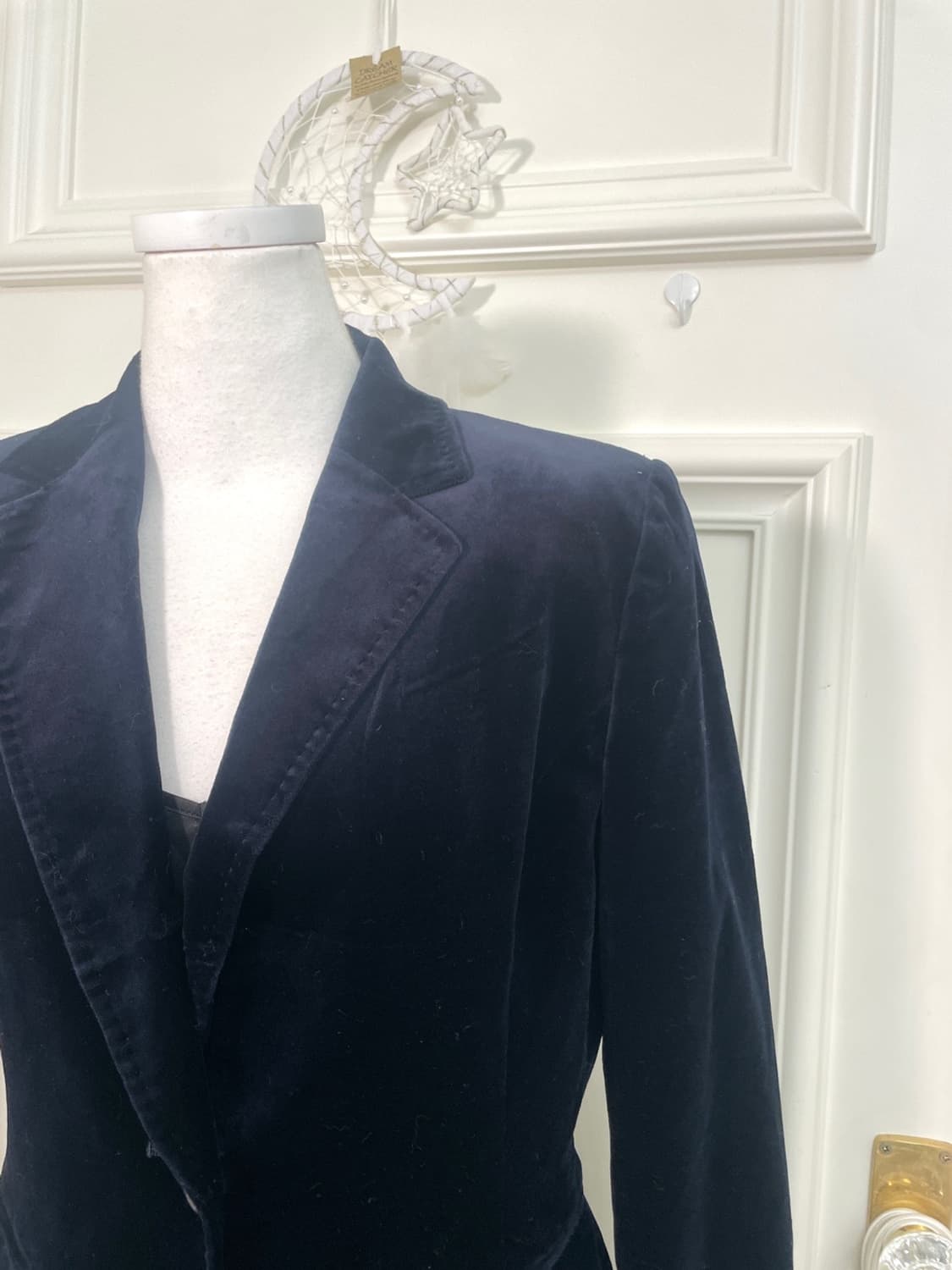 blue velvet basic jacket 상품이미지4