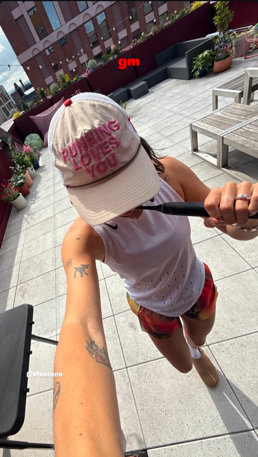 알렉스조노 running loves you 캡 (뱃지포함) 상품이미지9