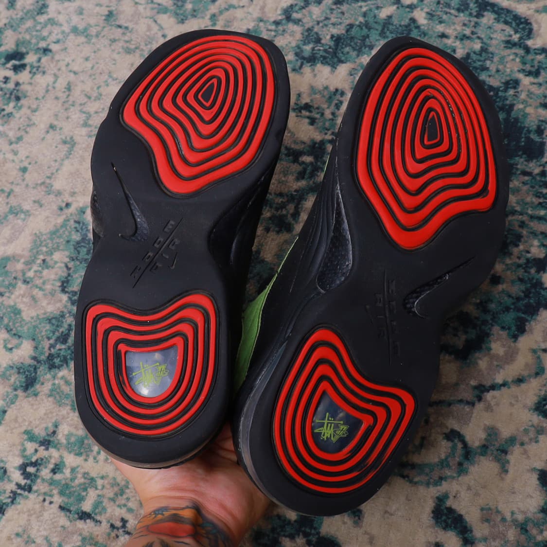 Nike 나이키 x 스투시 에어페니2 비비드 그린 280 상품이미지8