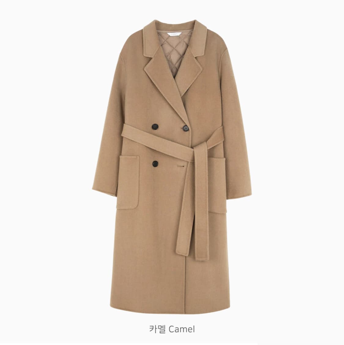 퓨어다(PUREDA) 구스내피 핸드메이드 울코트 프리사이즈 상품이미지3