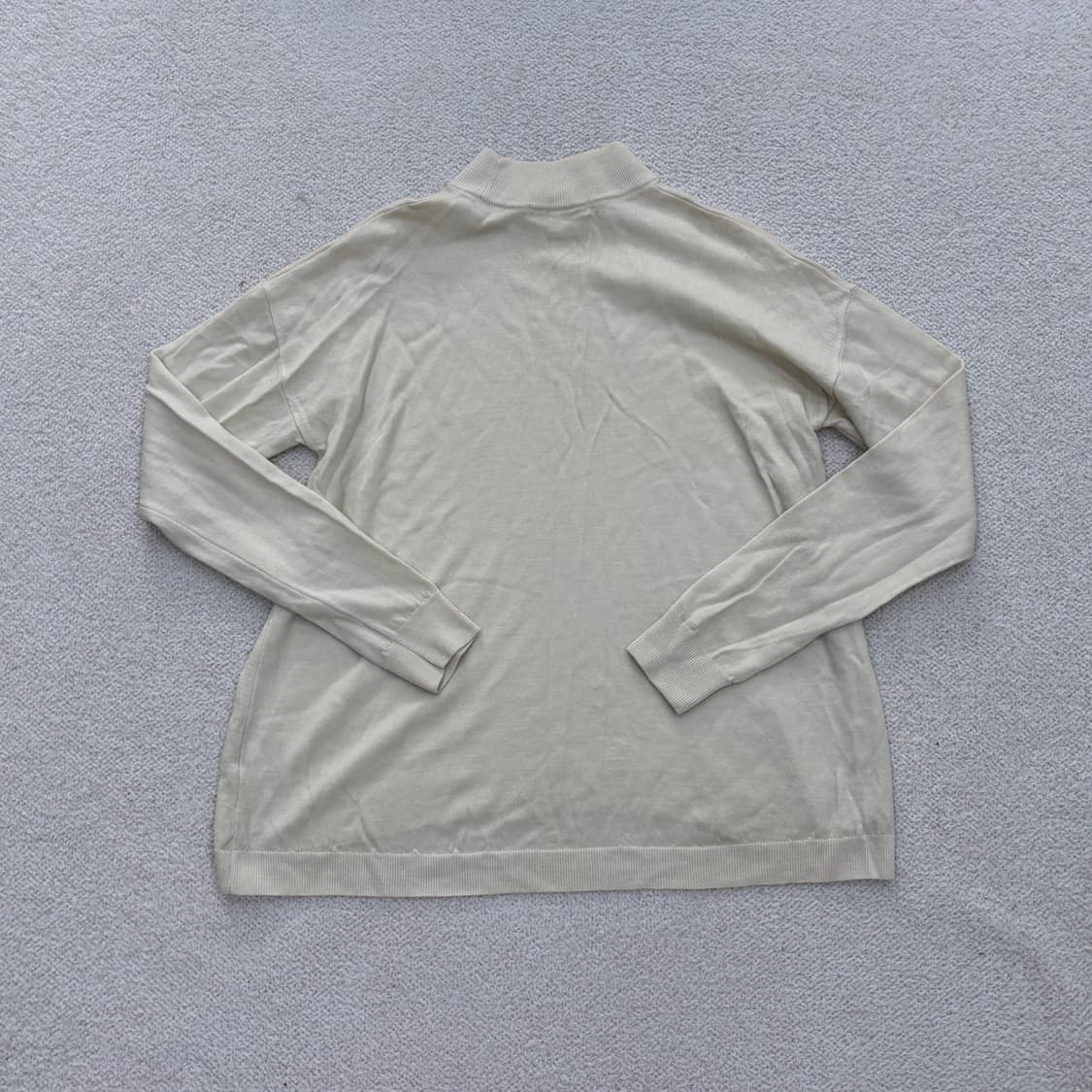 M 유니클로 여성 긴팔 모크넥 니트 0325E 상품이미지2