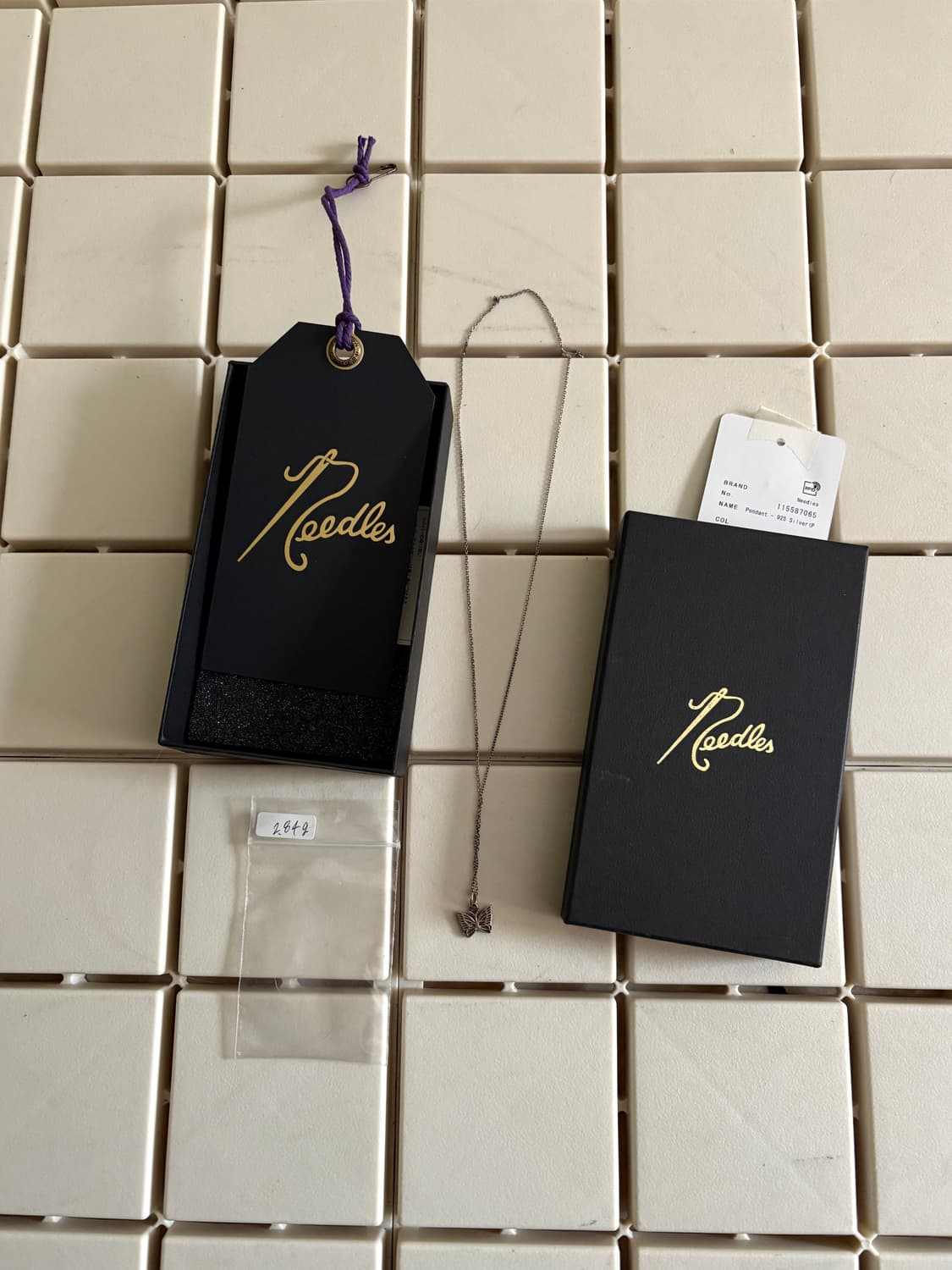 니들스 패던트 실버목걸이 (925) 상품이미지1