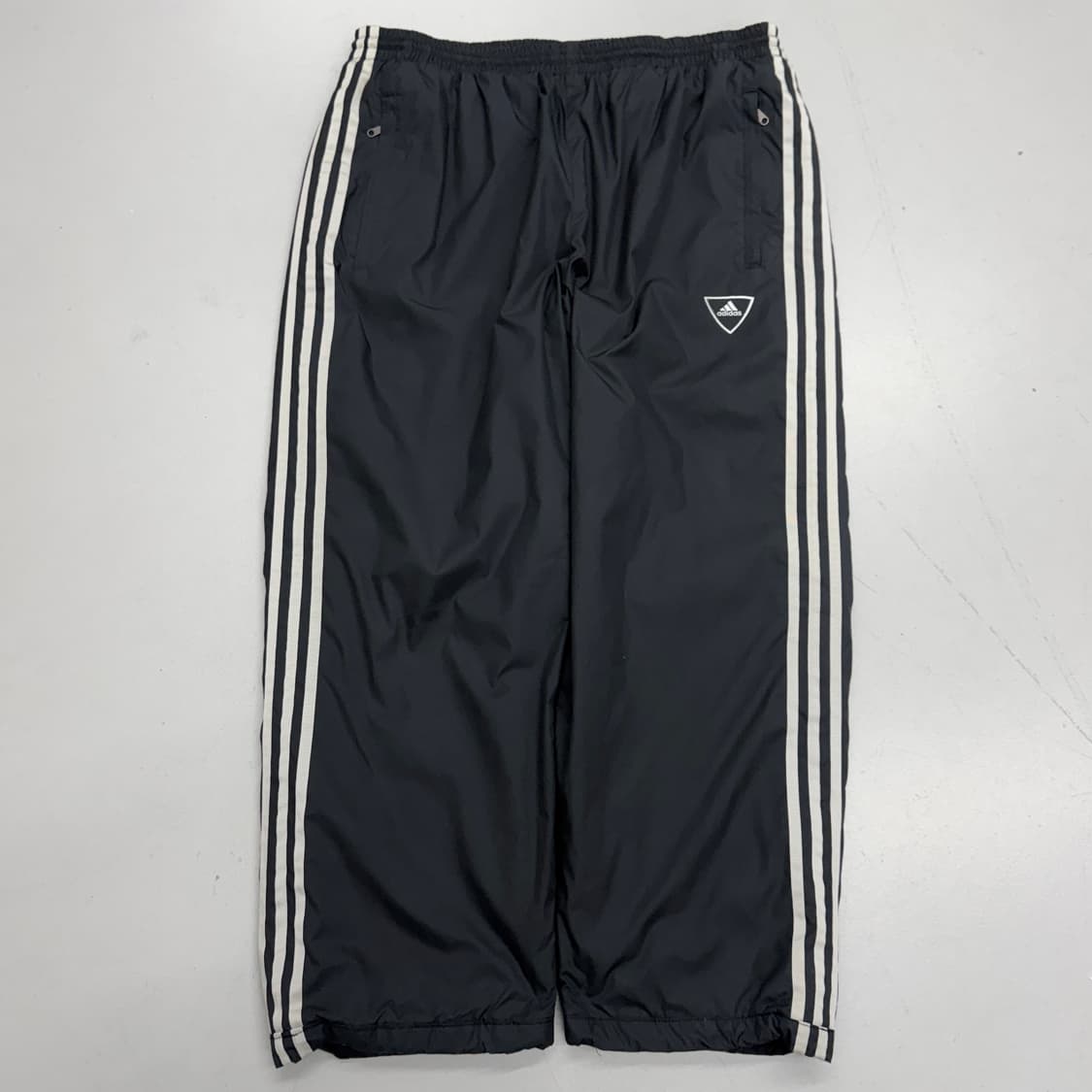 아디다스 00s 삼선 올드스쿨 와이드 바람막이 트랙팬츠 상품이미지2