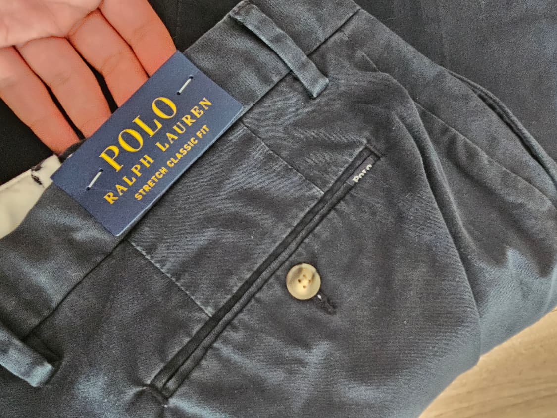 새제품 폴로 스트레치 클래식핏 치노팬츠 34/30 상품이미지5