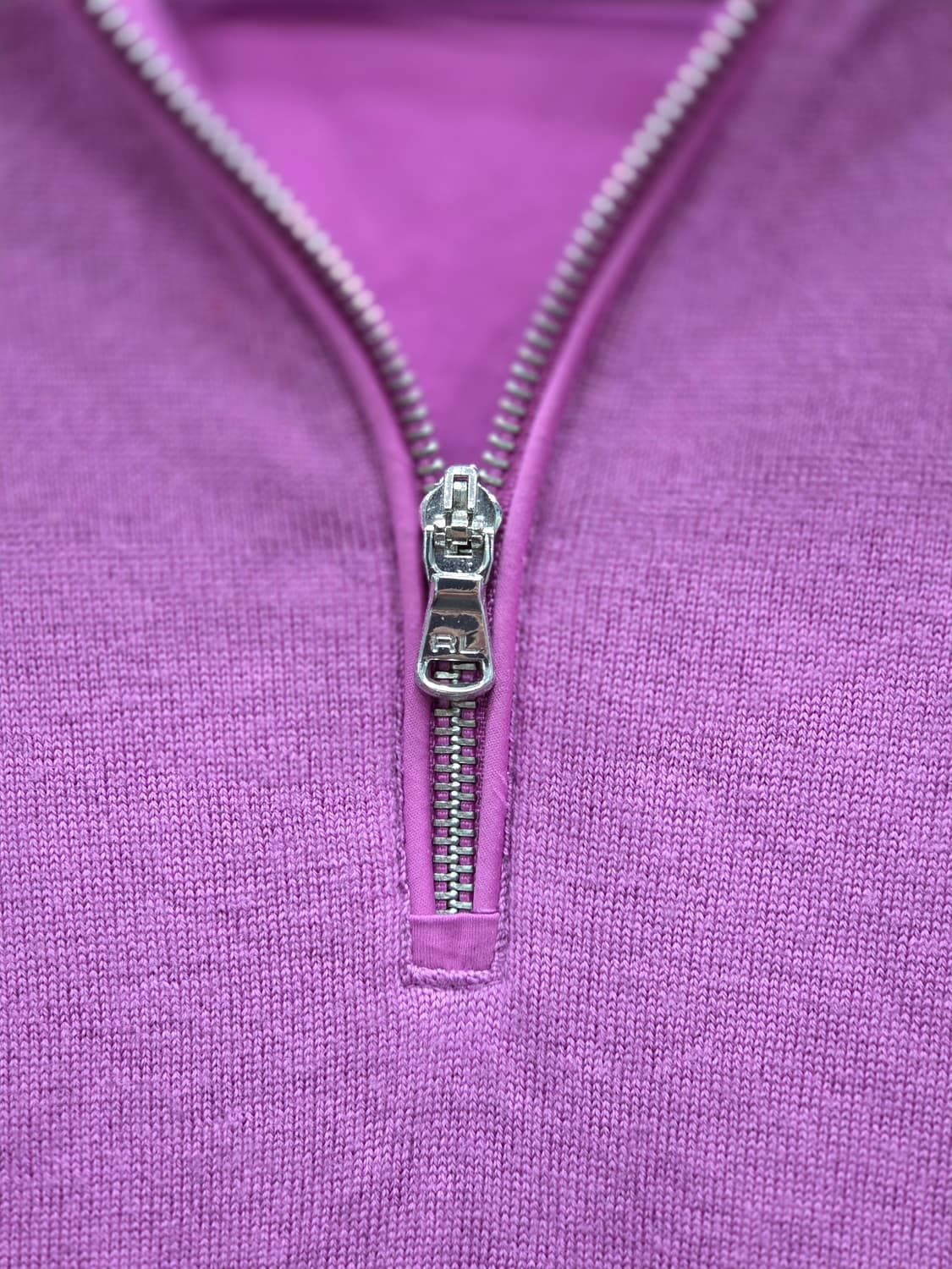 폴로랄프로렌 POLO GOLF 반집업  방풍 니트 울100 L라지 상품이미지3