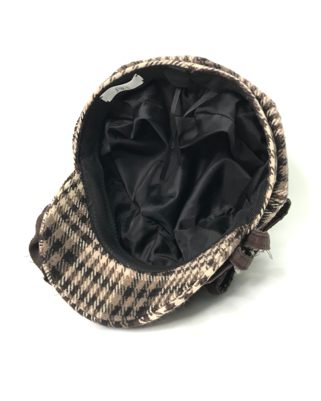 Music-note🎵newsboy cap (brown) 상품이미지5