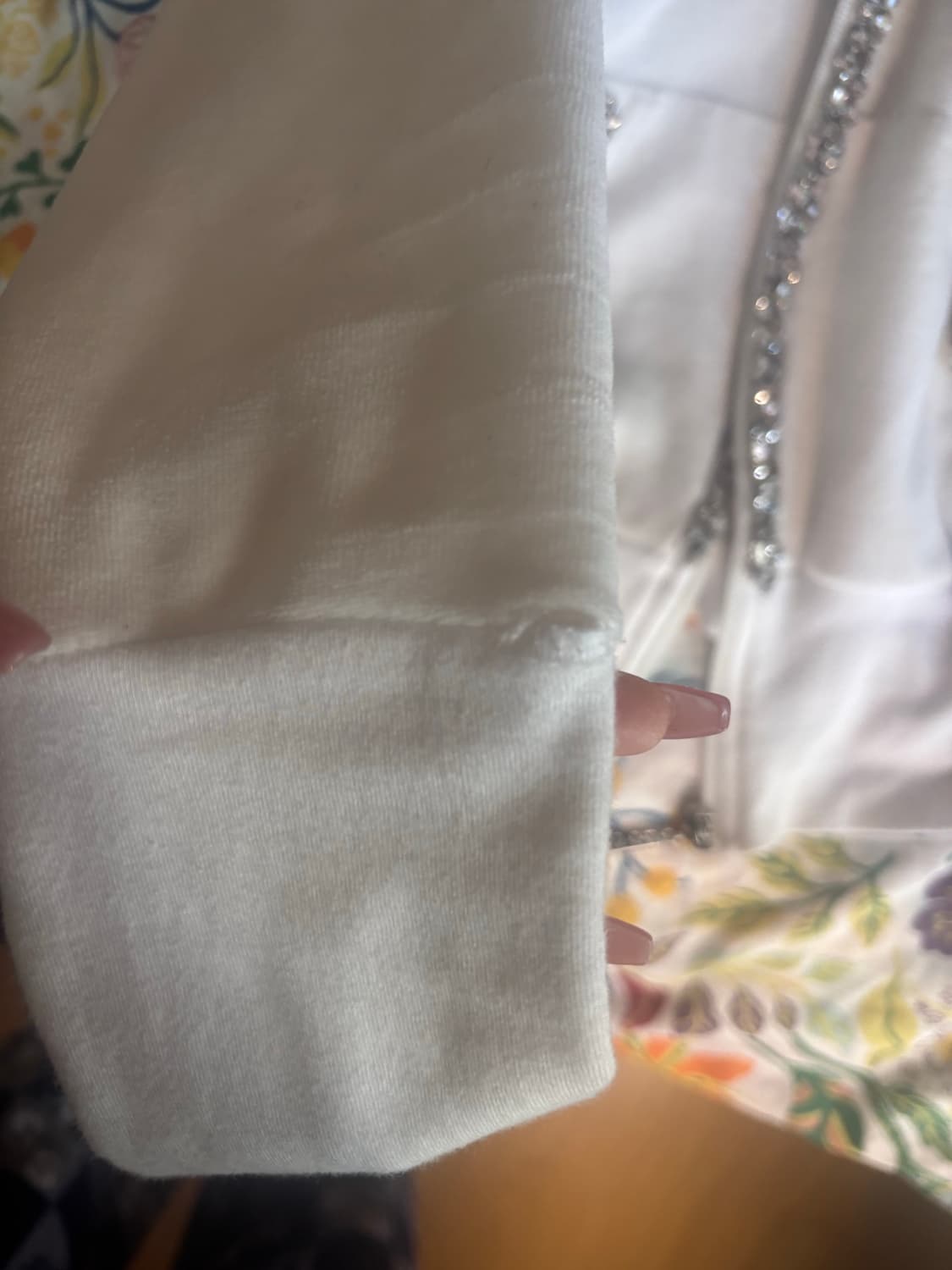 베이비메탈클럽 글램 퍼후드 화이트 상품이미지3