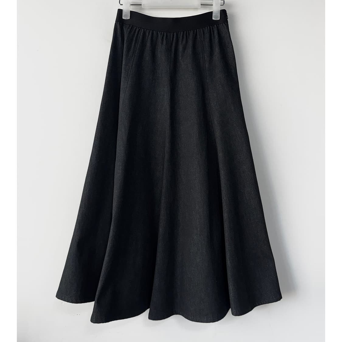 랑방컬렉션 25 플레어 데님 스커트 상품이미지3