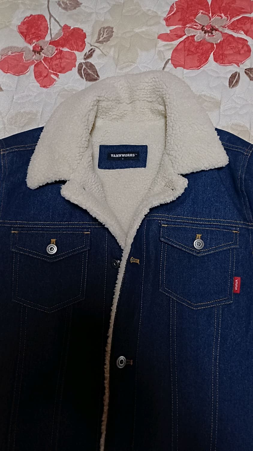 밴웍스 겨울청자켓 L 가슴57 기장70 상품이미지4