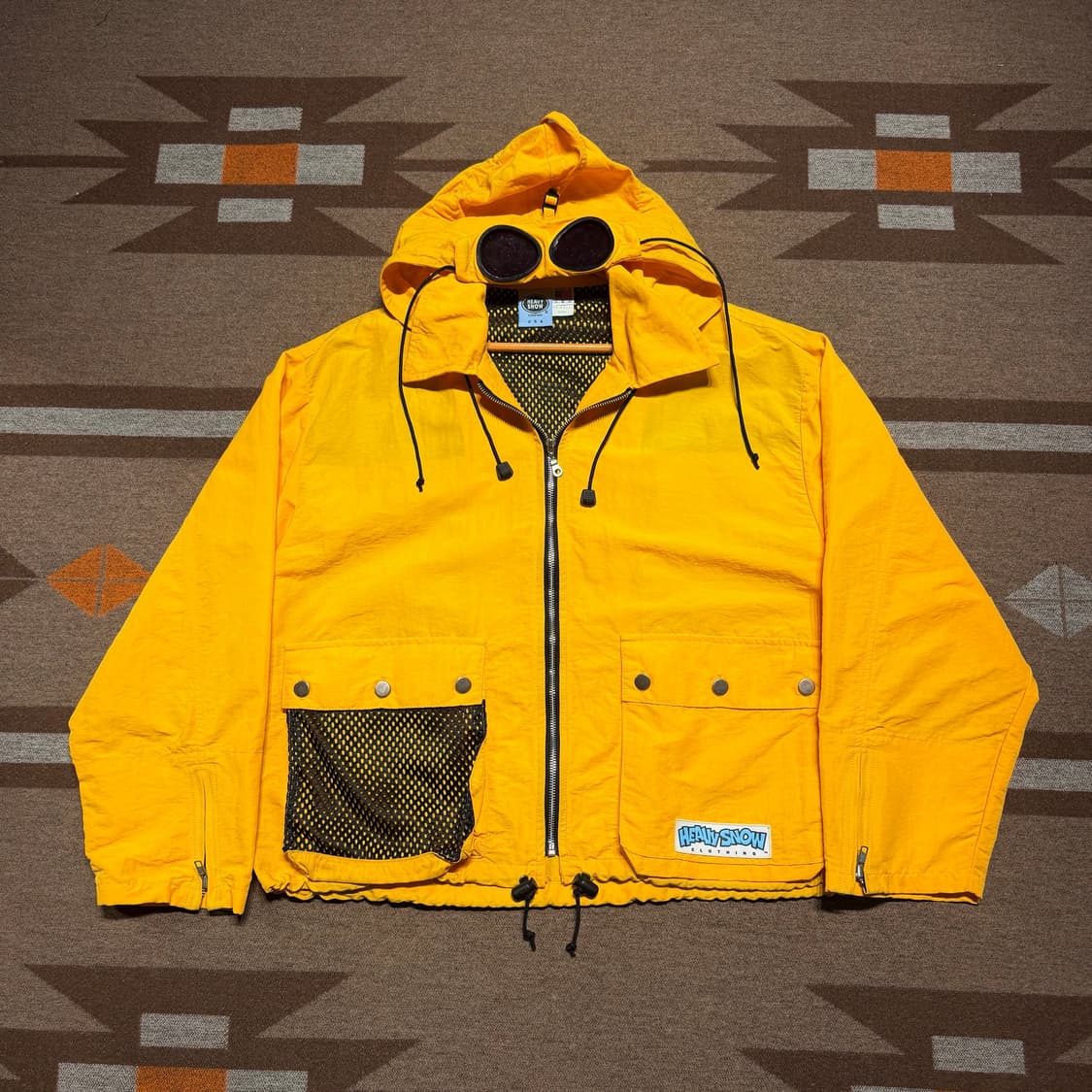 USA 90s HEAVY SNOW 헤비스노우 고글 자켓 M 105 상품이미지2