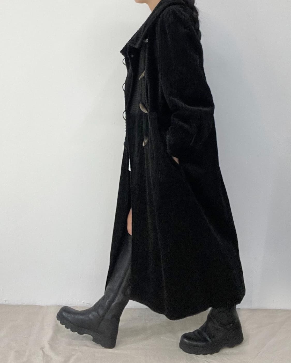 90s remalon 빈티지 코트 상품이미지3