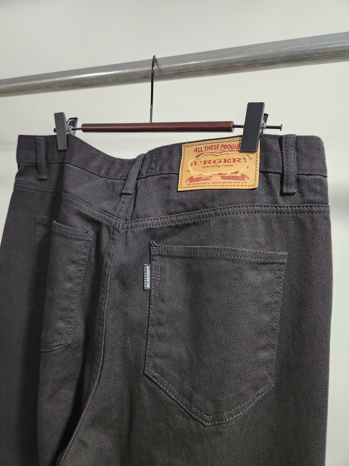 써저리 더블진 double jeans black (L) 상품이미지6
