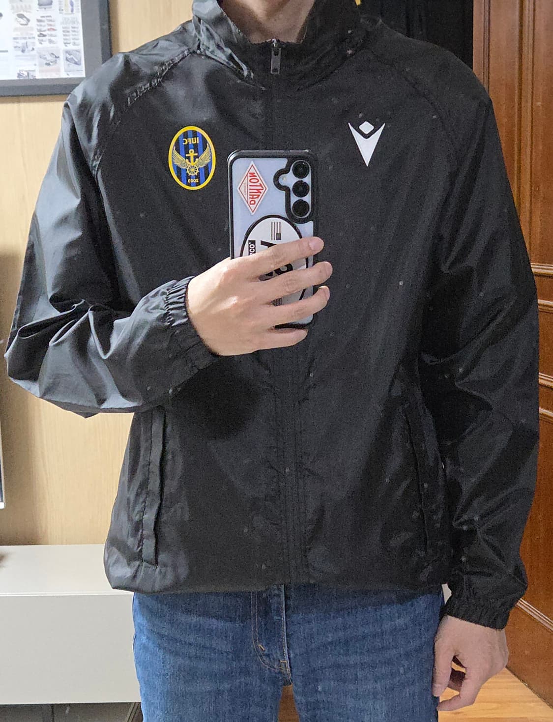 (착샷) 인천유나이티드 바람막이 레인자켓 상품이미지7