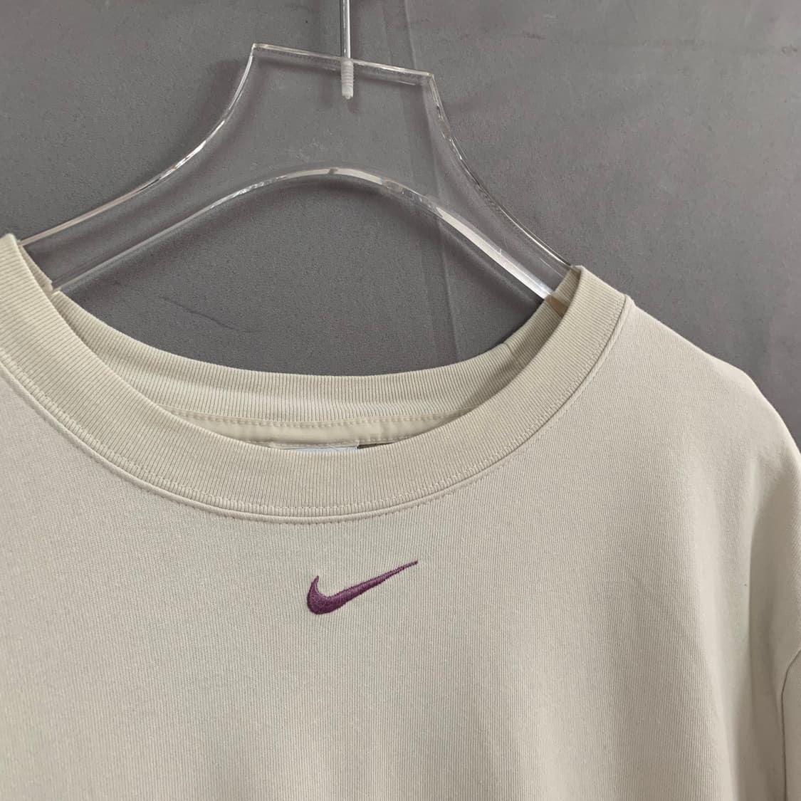 L 나이키 빅 스우시 프린팅 오버핏 반팔 드레스 원피스 상품이미지4