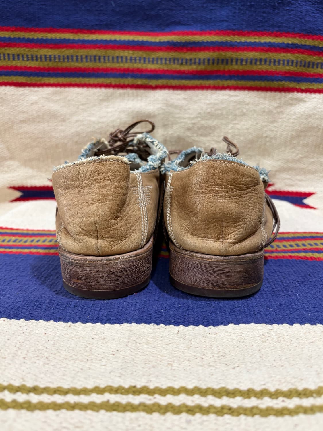 훕데두 EE 그런지 주름가공 웨스턴 부츠 상품이미지5