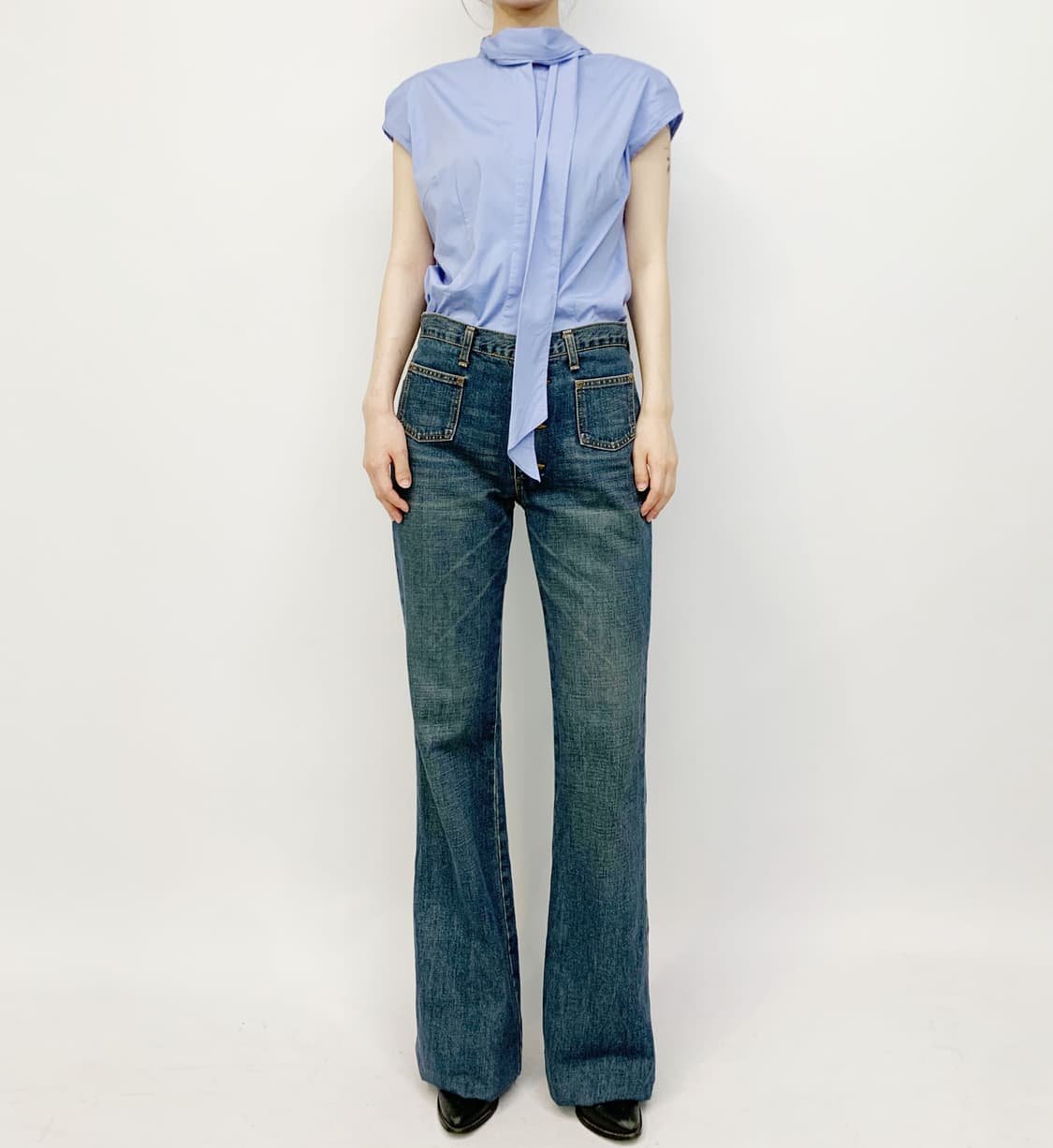DAMA COLLECTION 셔츠 슬리브리스 상품이미지1