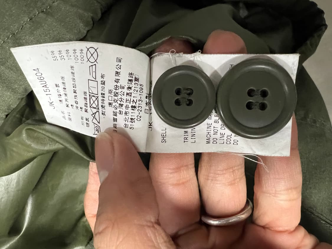 스노우피크 재팬 Olive Fire Protect Parka/XL 상품이미지10