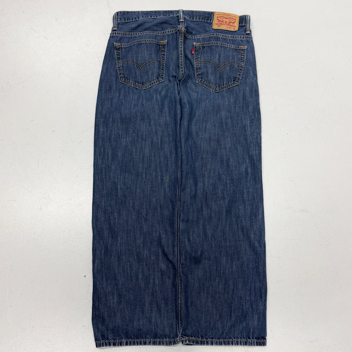 리바이스 569 새깅 워싱 와이드 스케이터 데님팬츠 상품이미지3