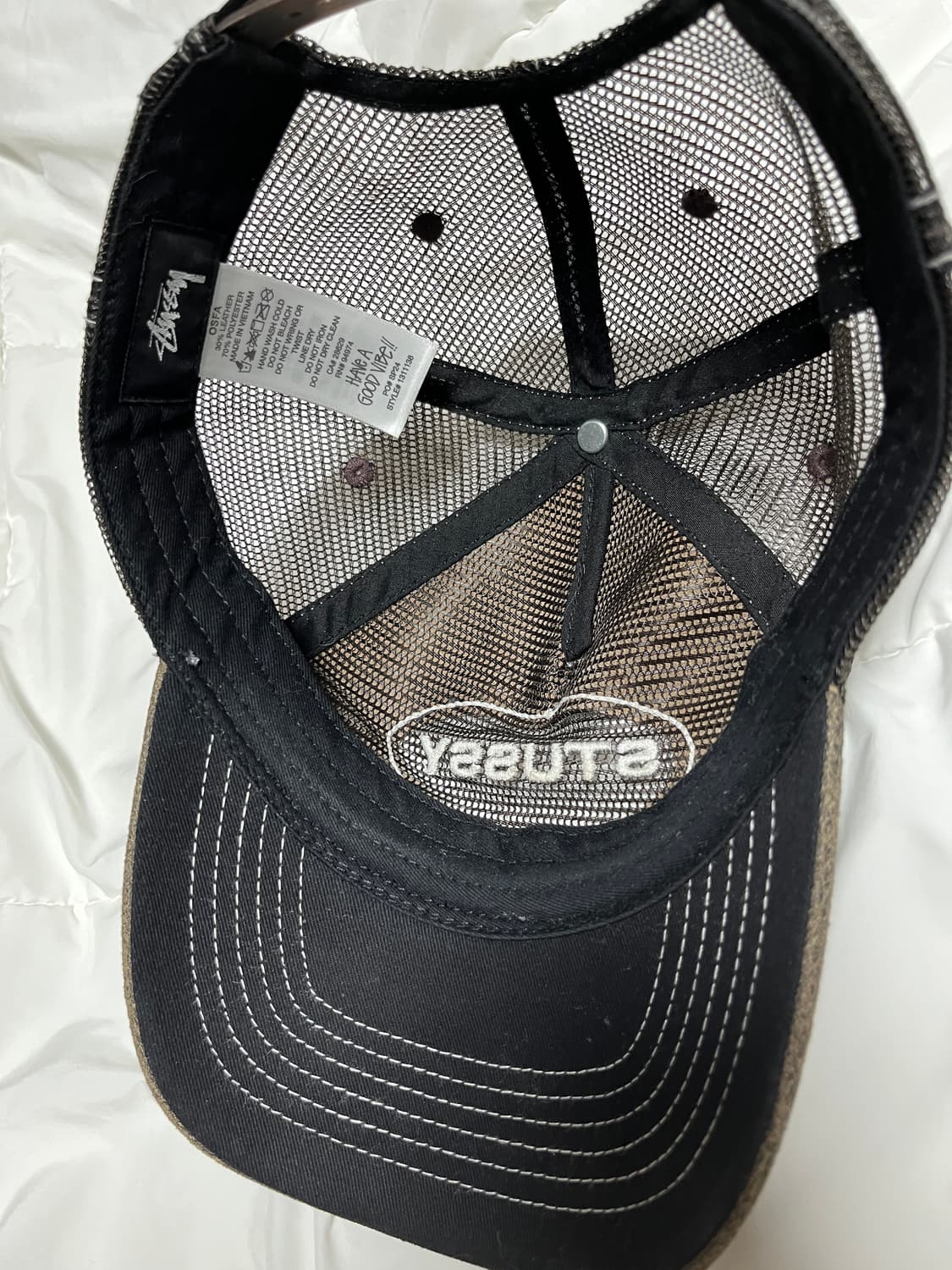 스투시 로우프로 트러커캡 브라운 상품이미지2