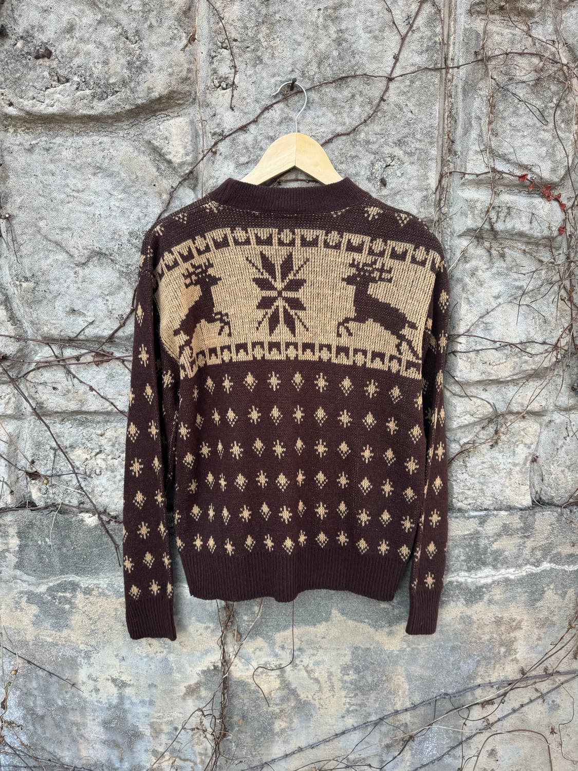 90s sir buy usa 빈티지 노르딕 패턴 니트 상품이미지2