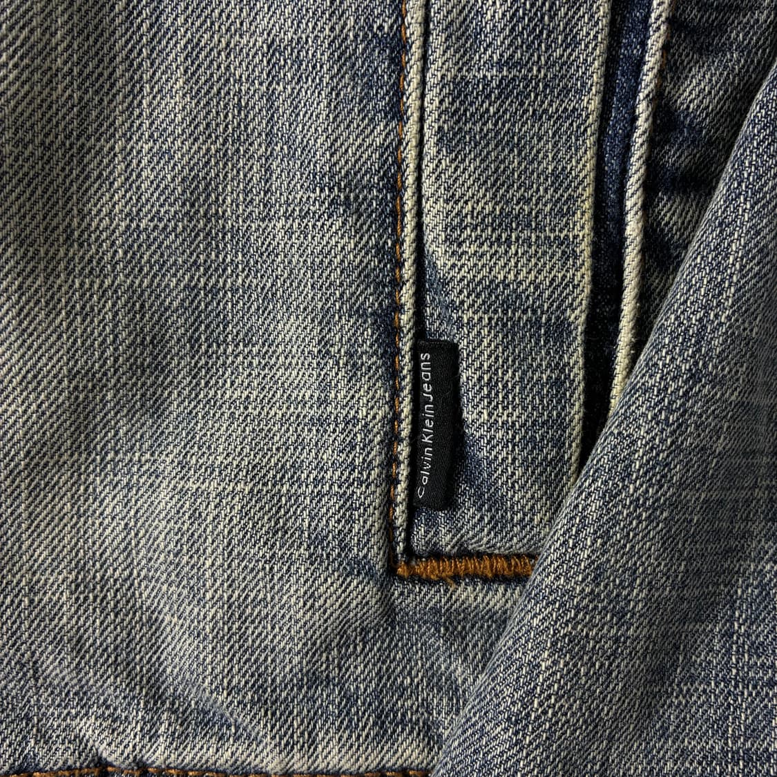Calvin klein  캘빈 클라인 포켓 데님 트러커 자켓  상품이미지5