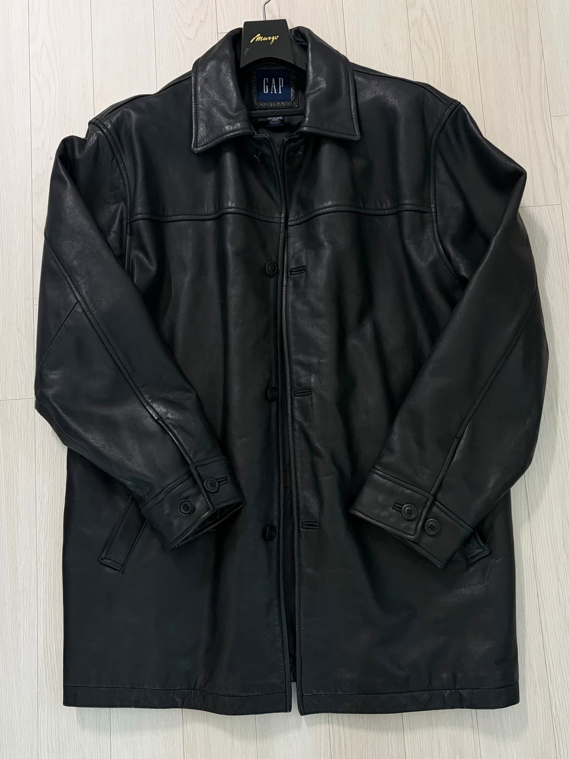 올드갭 가죽 카코트L 상품이미지1