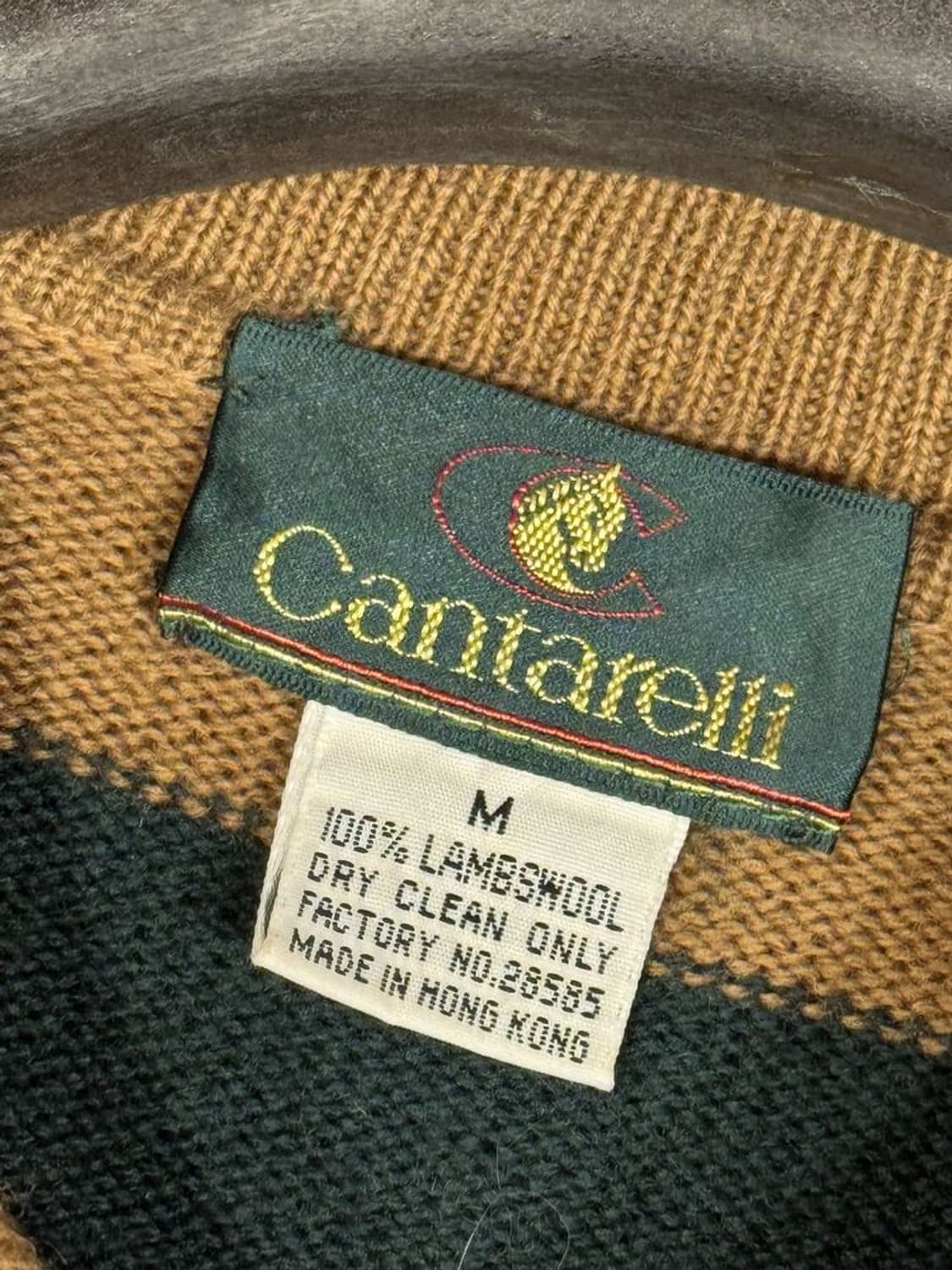 칸타렐리 램스울 폴로 니트 상품이미지8