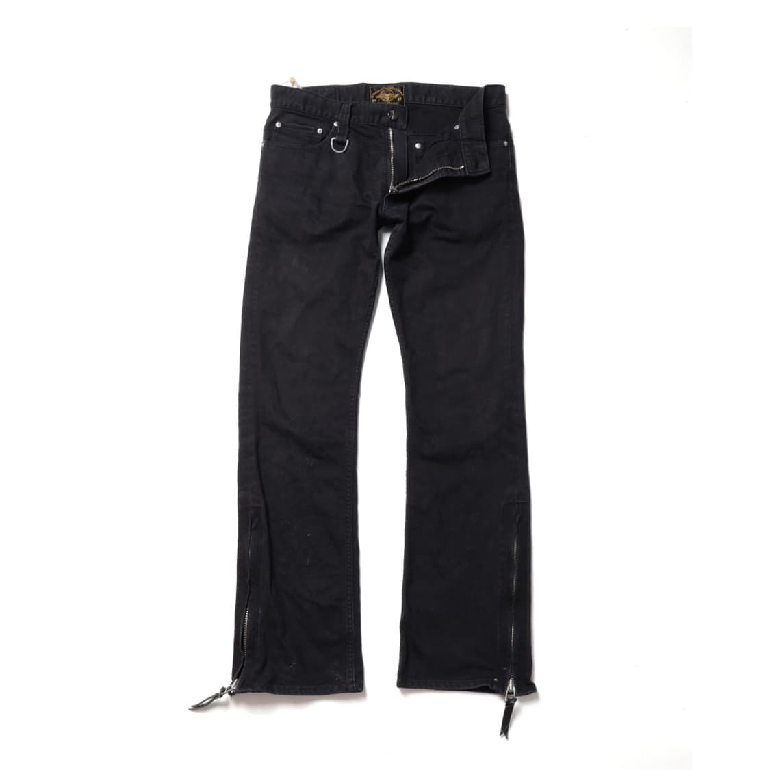 Skull Flight Hem Zip Denim Pants 상품이미지4
