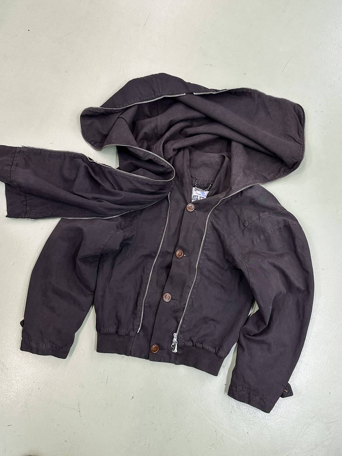 비비안웨스트우드 비대칭 후드 자켓 상품이미지5