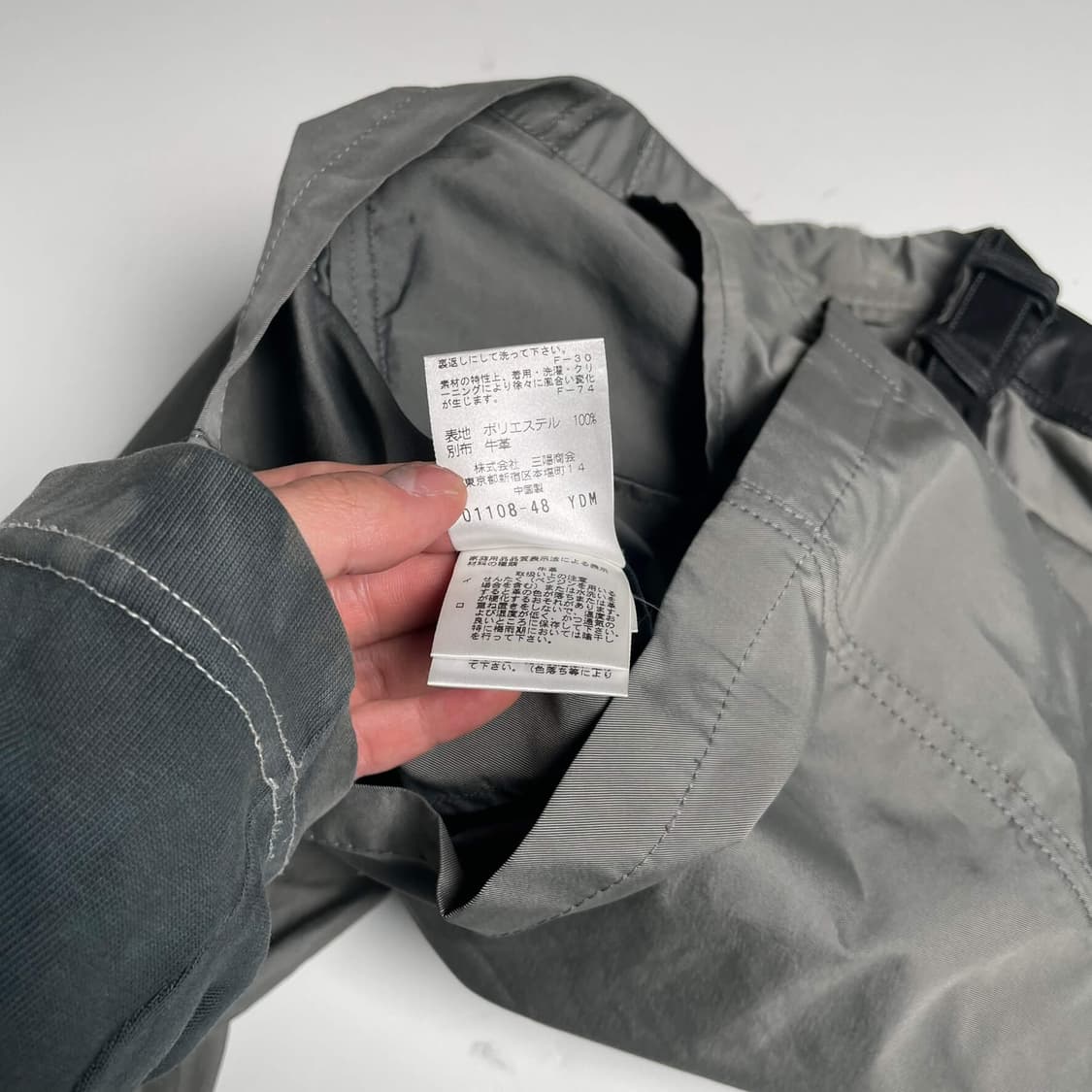 Ez by zegna 나일론 레더 자켓 상품이미지9