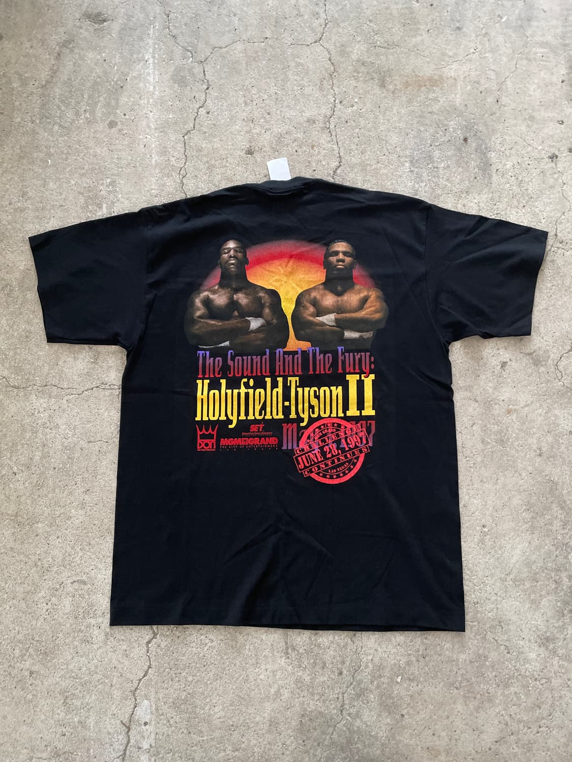 Rare!) OG 90s Mike Tyson shirt(1997) 상품이미지4