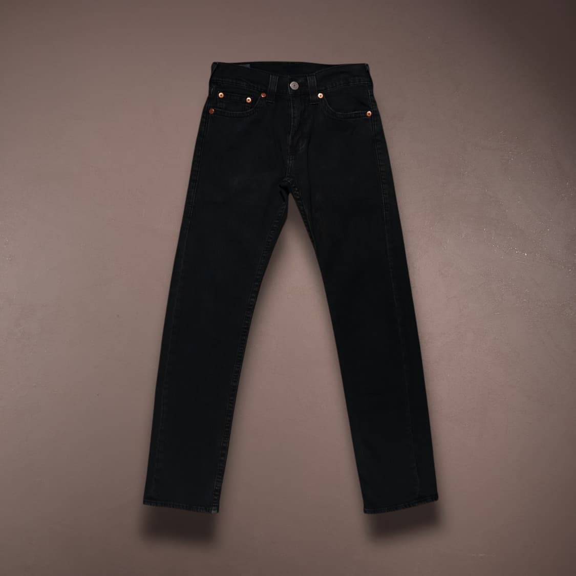 리바이스 505 흑청 데님팬츠 상품이미지1