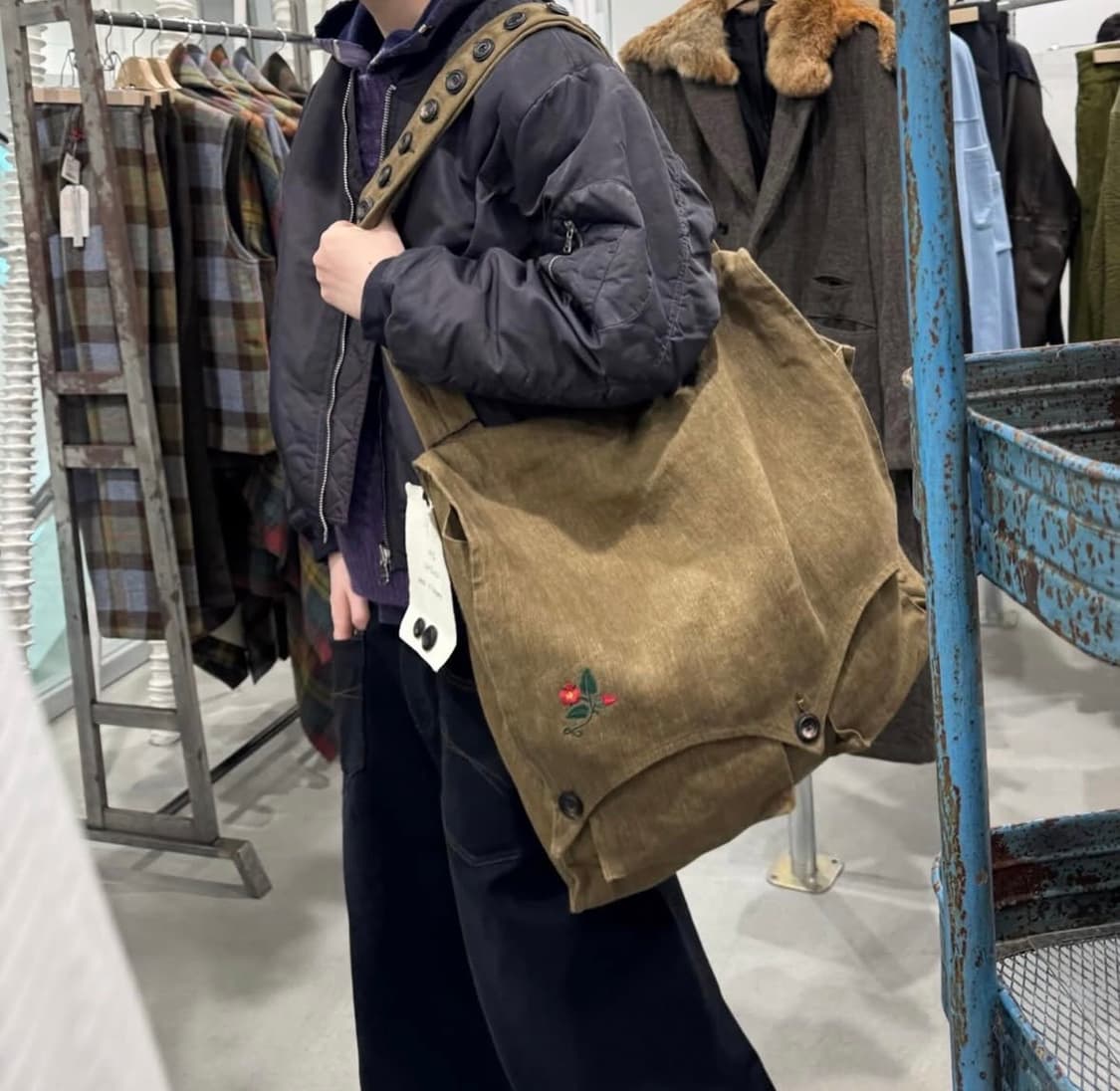 존 알렉산더 스켈튼 cxviii (25aw) 린넨 백 상품이미지6