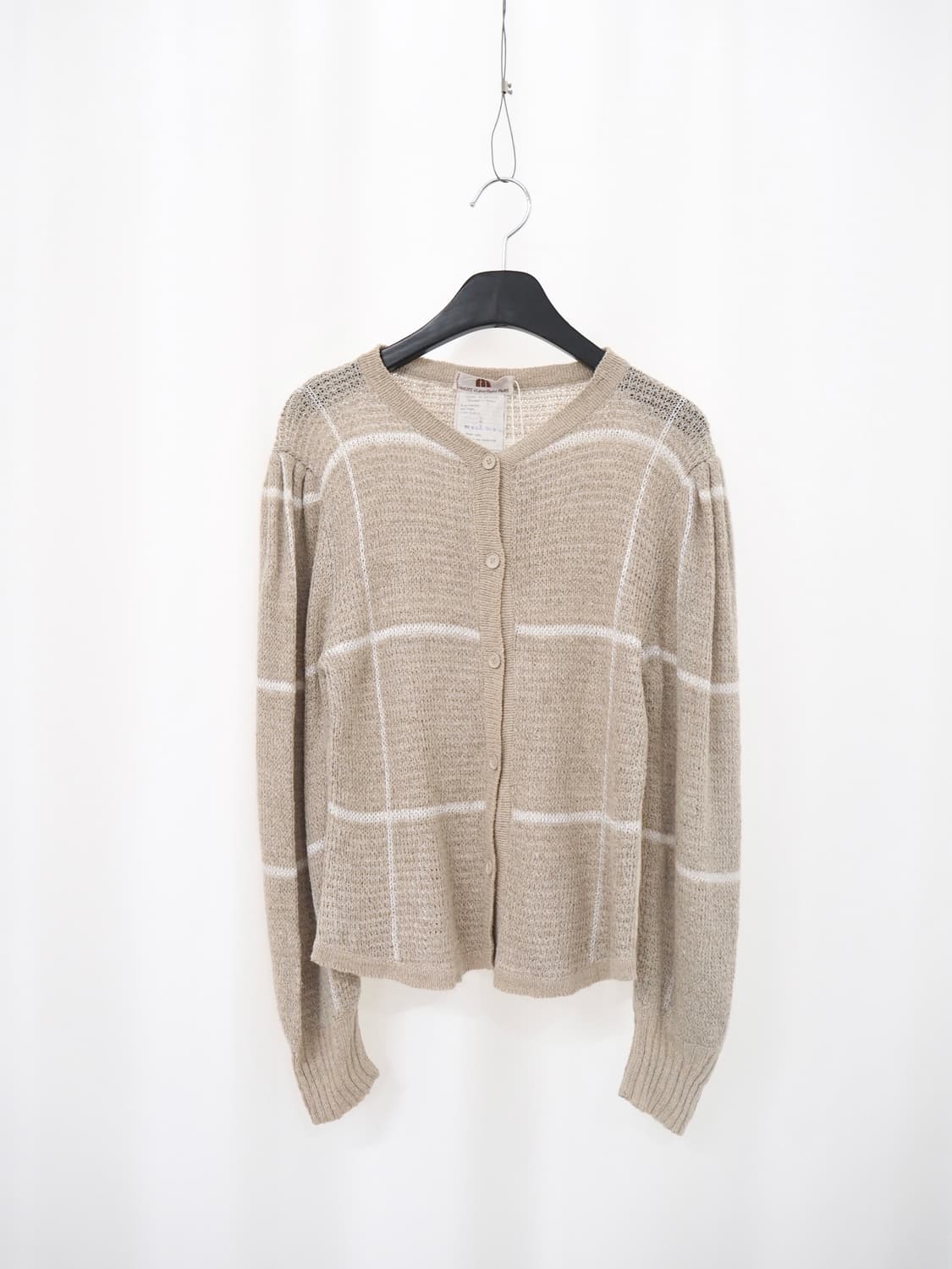 old vintage silk / linen cardigan  상품이미지2
