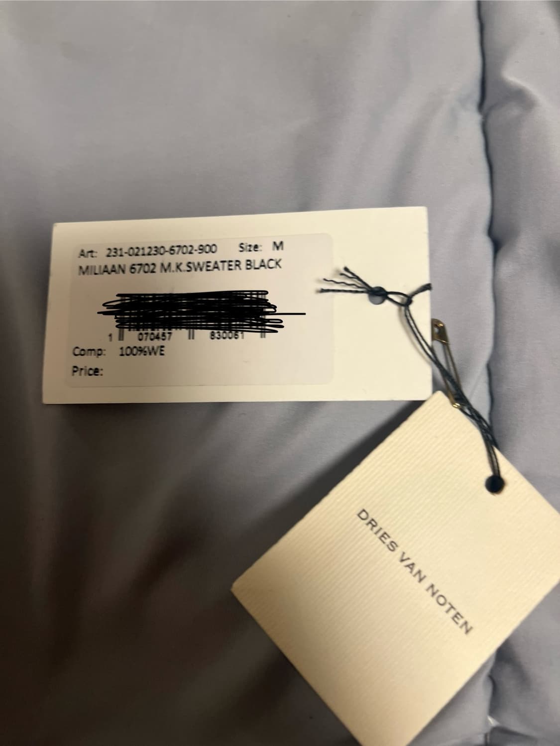 Dires van noten v neck knit[m] 상품이미지2