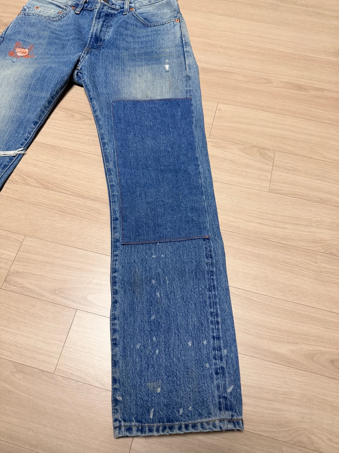 [w27] 우먼스 LVC 1967-505 셀비지 데님 상품이미지3