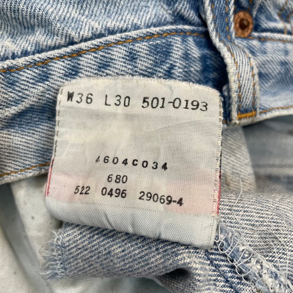 90s levis 리바이스 501 made in usa vintage  상품이미지7