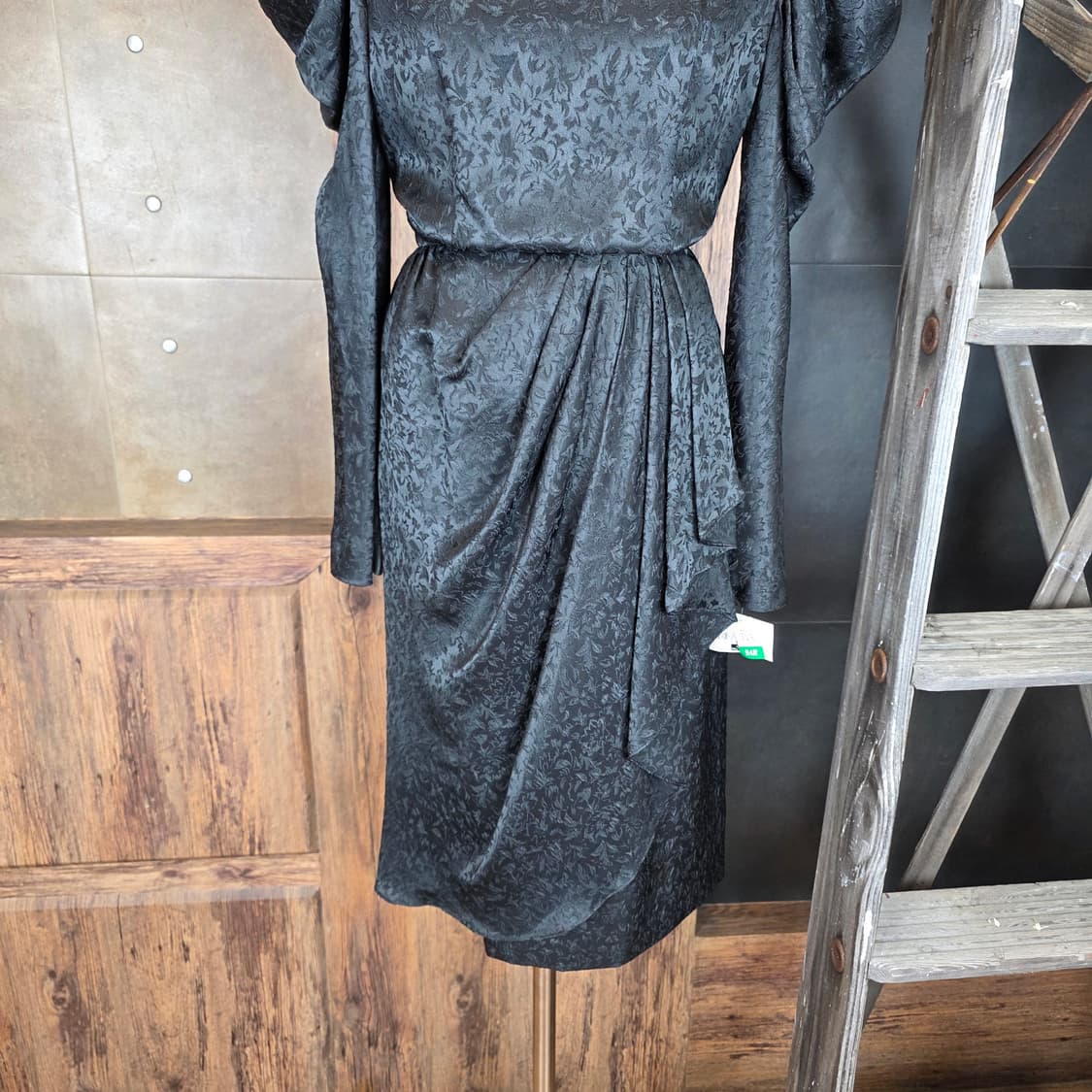 드레이핑 퍼프 오브제 원피스 상품이미지4