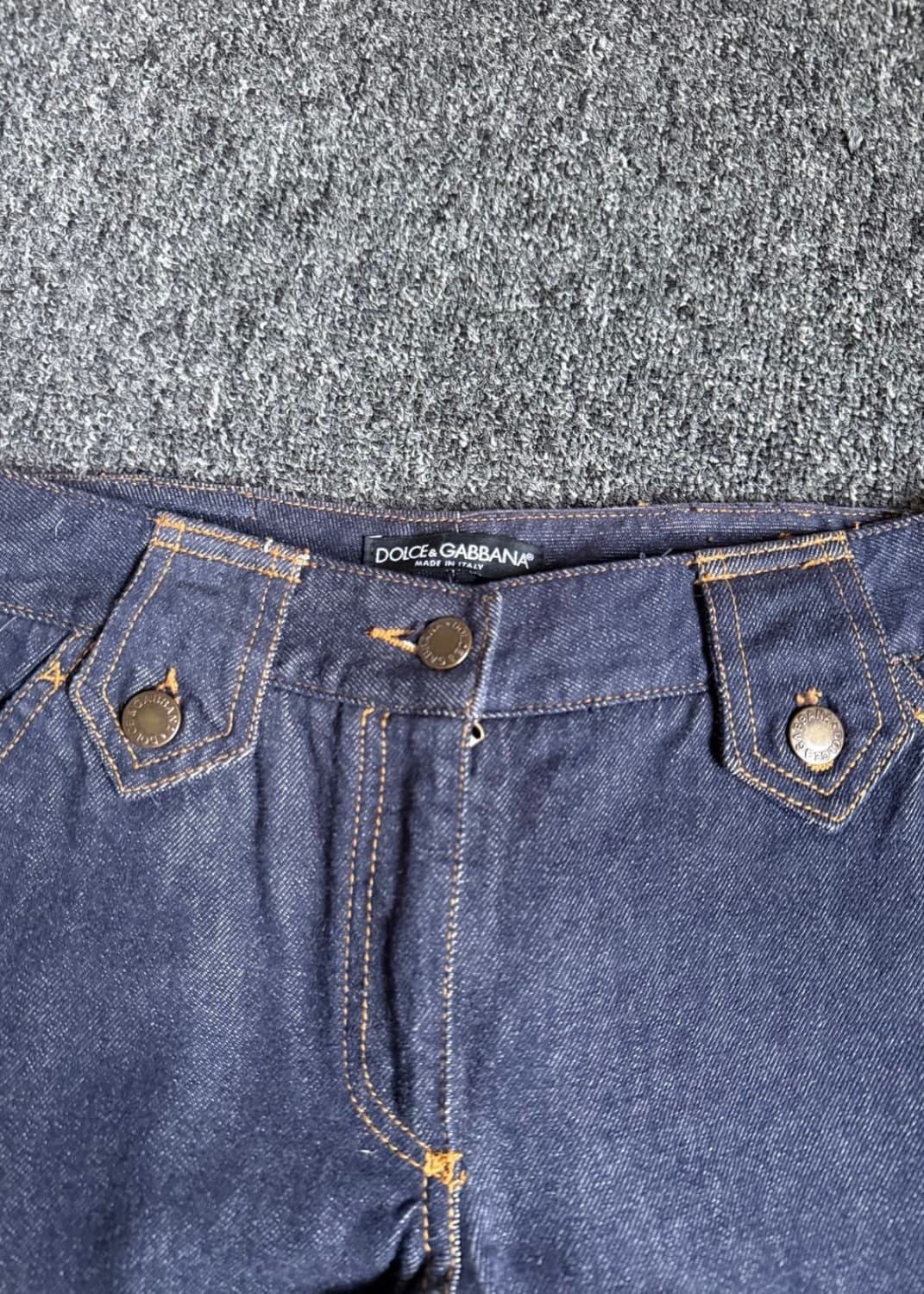 DOLCE&GABANNA 부츠컷 데님 롱 팬츠 상품이미지2