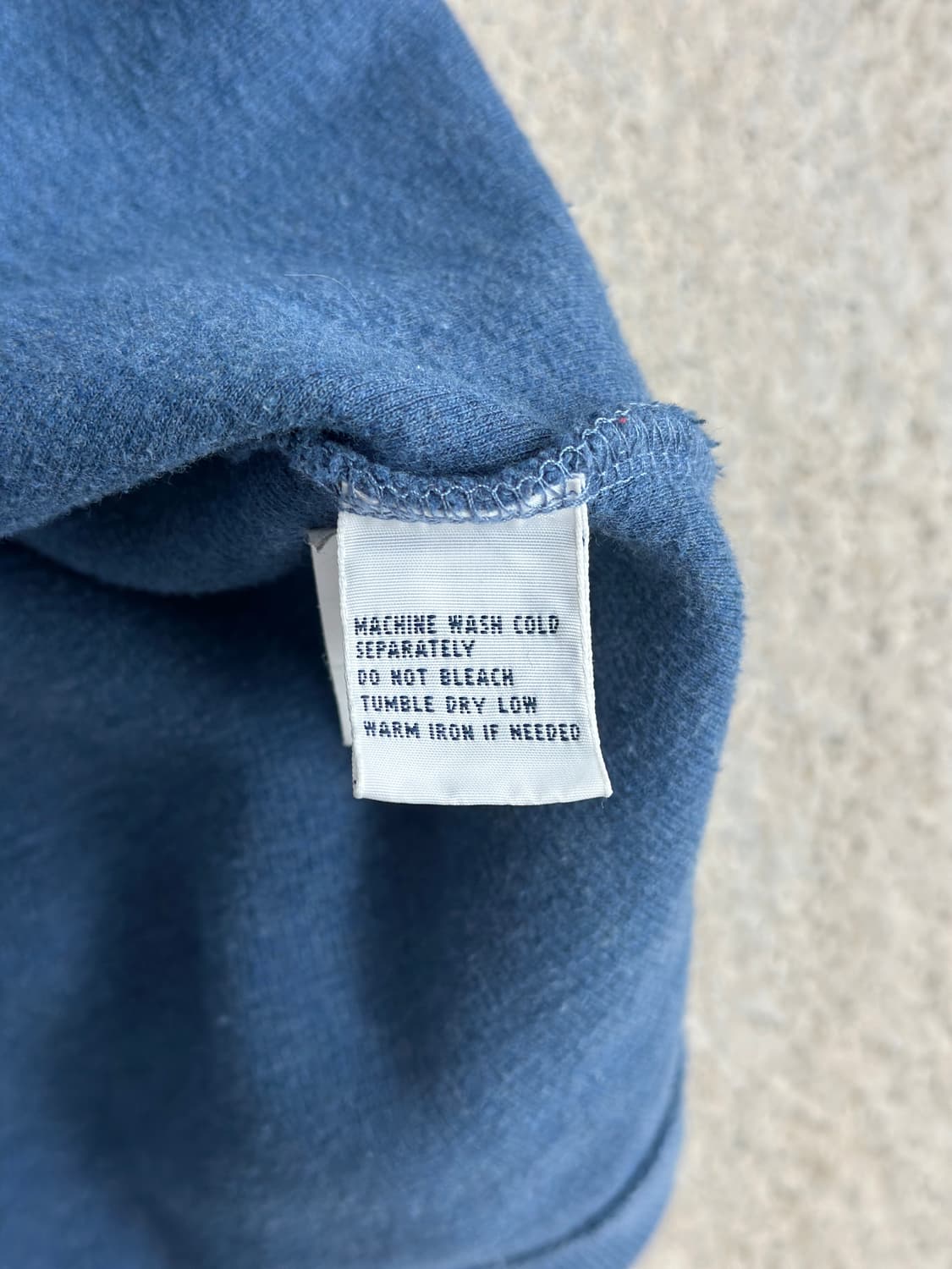 폴로 랄프로렌 스카이블루 코튼 하프집업  상품이미지6