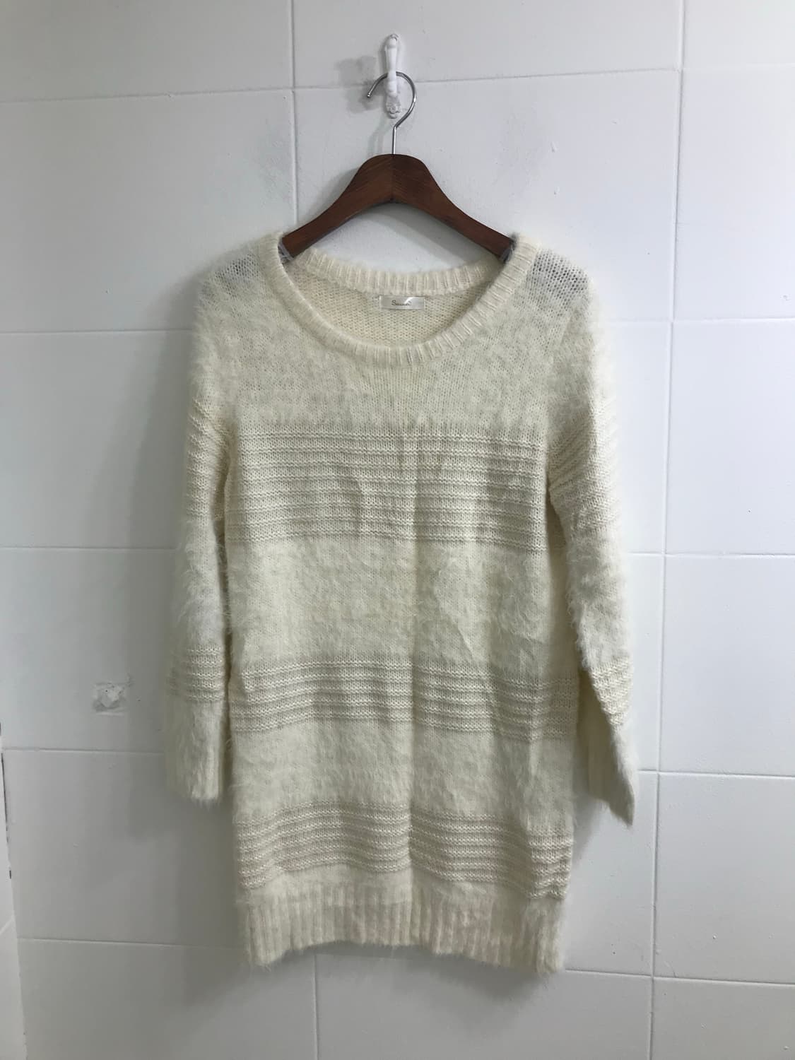 베이지 하구미 모리걸 니트원피스 코디세트 상품이미지6