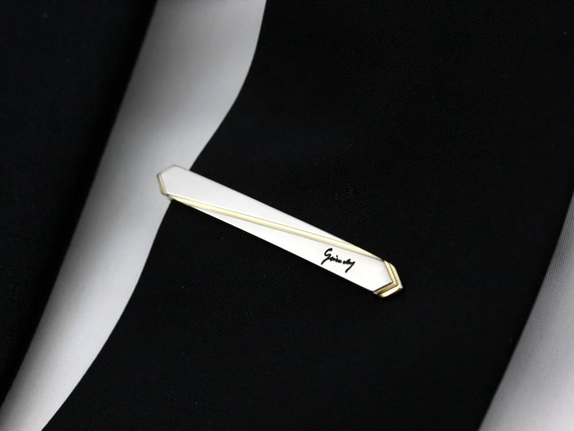 지방시 A등급 5.2cm 남자 명품 넥타이핀 상품이미지8