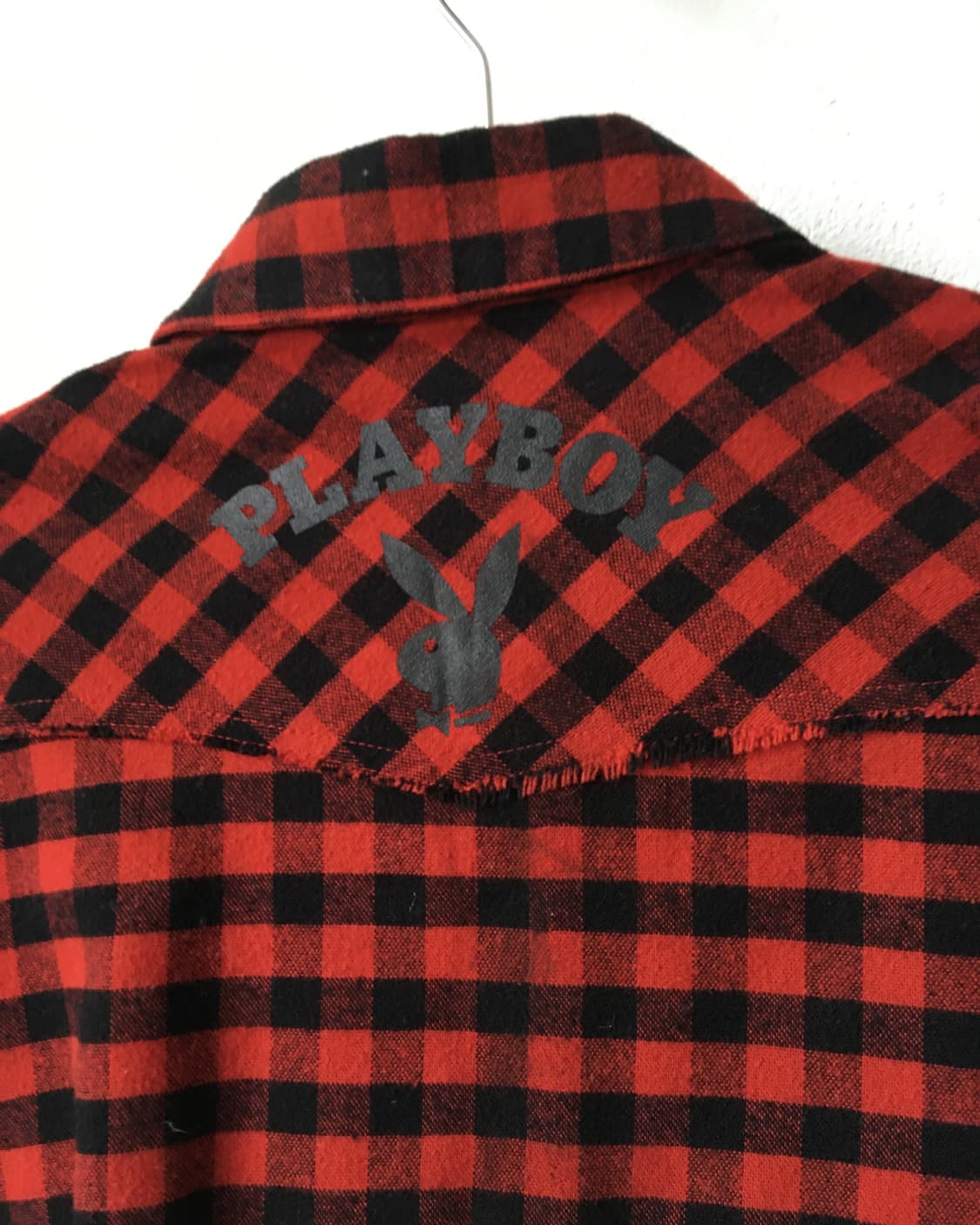 Playboy check pattern hisrt 상품이미지4