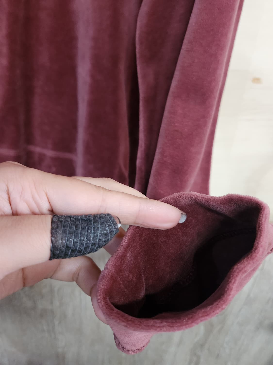 482) 코스 벨벳 맨투맨 상품이미지4