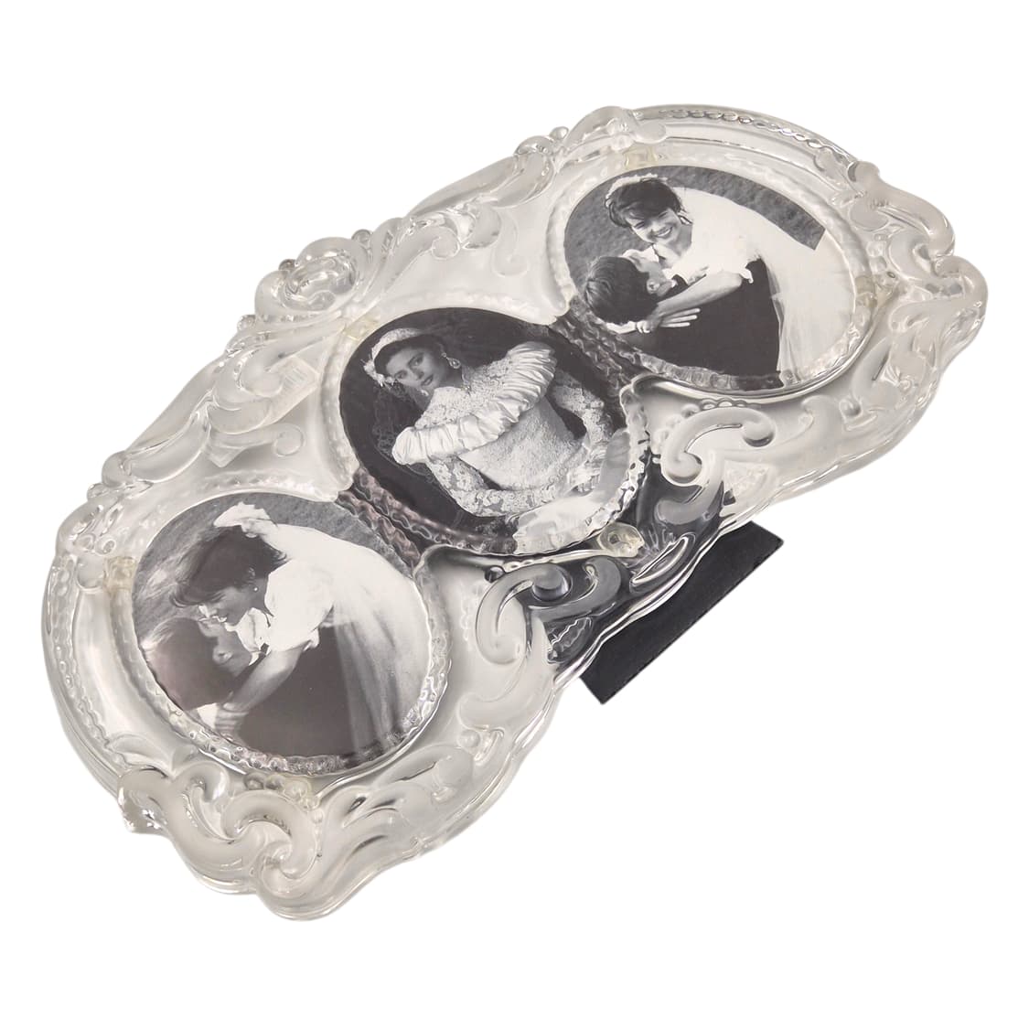 80s 독일 미카사 엔틱 불투명 3구 액자 상품이미지7