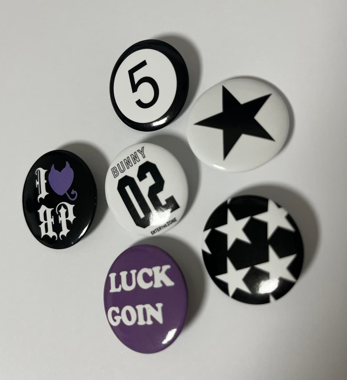 BP 핀 뱃지 bp pin badge (6pcs) 상품이미지3