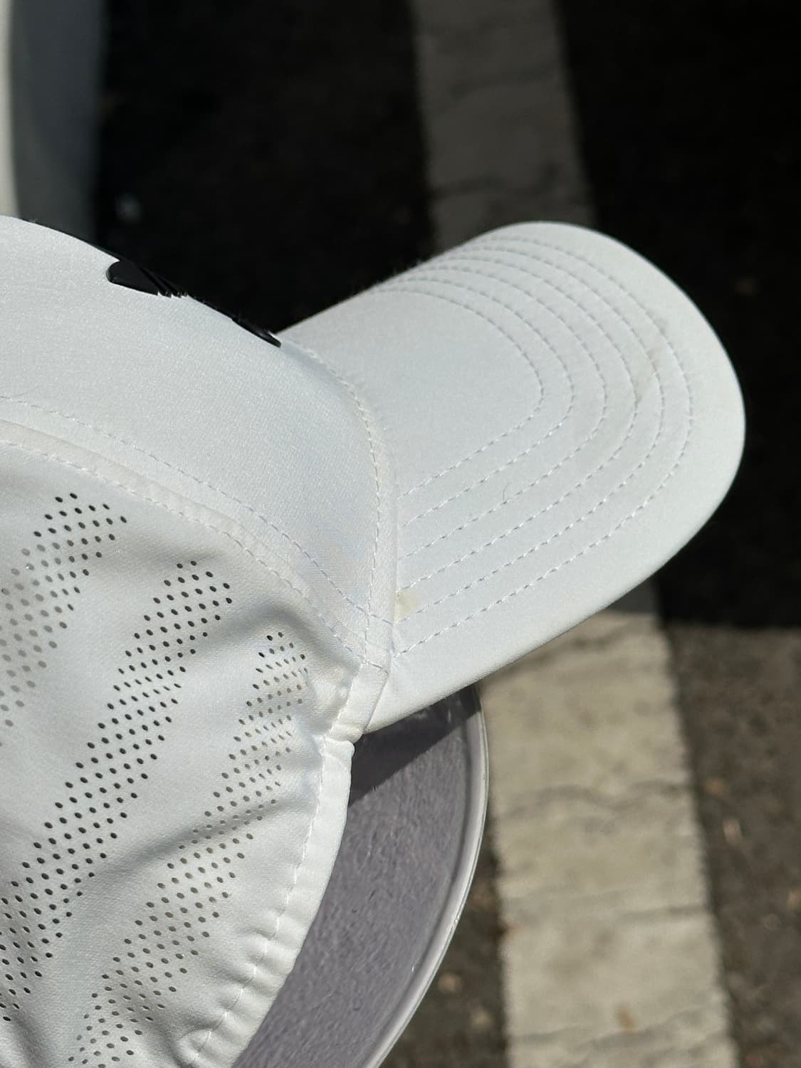 [F] 아디다스 화이트 볼캡 모자 상품이미지5