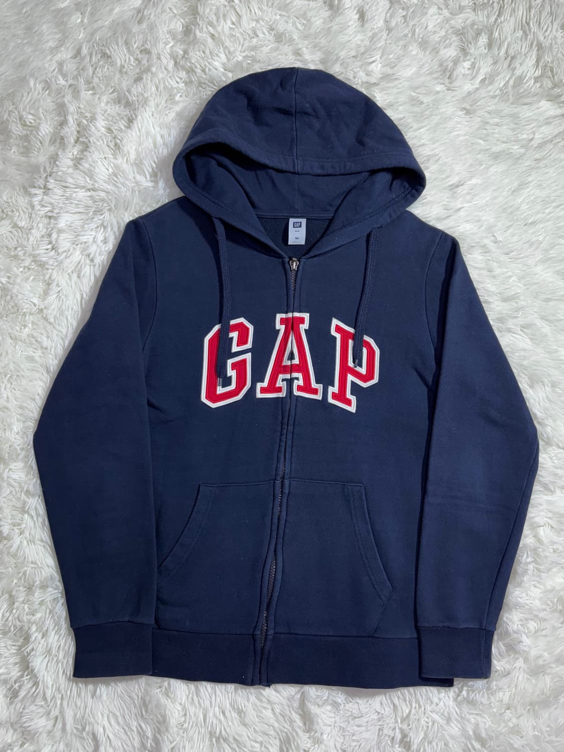 GAP 갭 네이비 빅로고 후드집업  상품이미지3