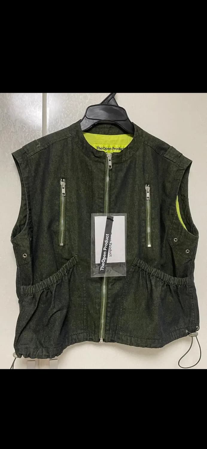 오픈yy 셔링 베스트 (그린) 상품이미지1