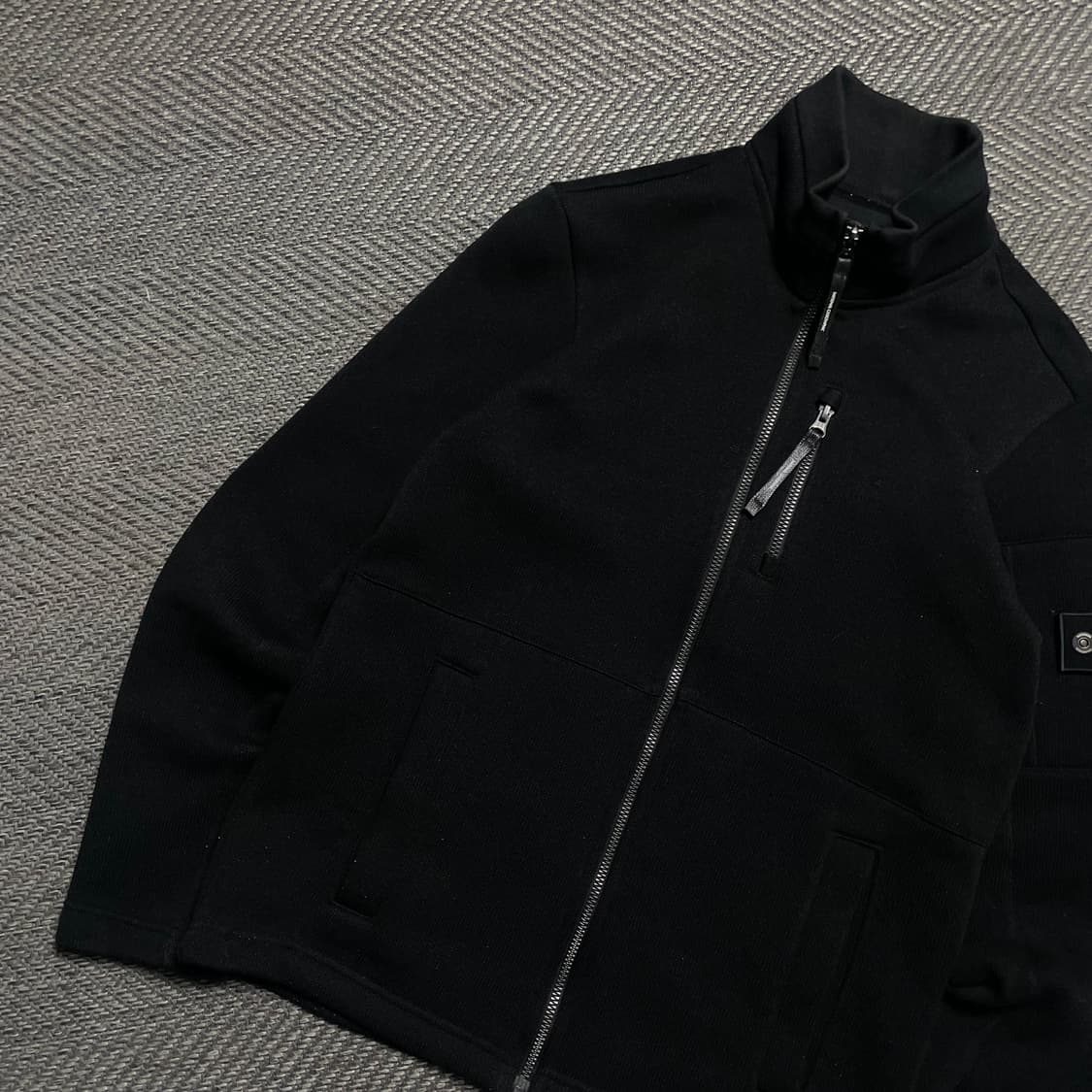 내셔널지오그래픽 와펜 로고 니트 집업o 5316 상품이미지3